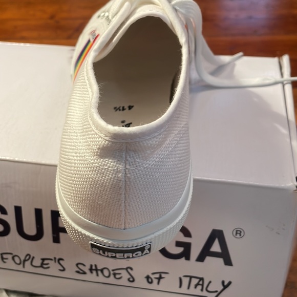 Superga Canvas Sneakers, Rainbow Soles! - Picture 7 of 7